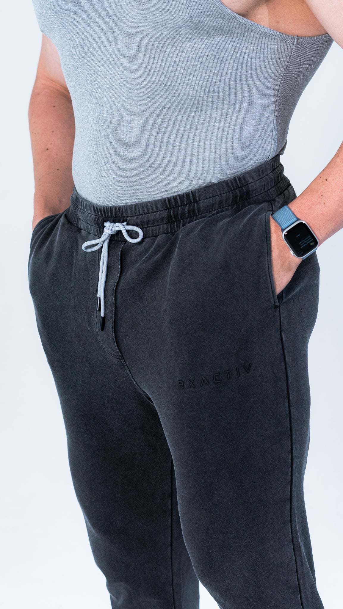 Bxactiv Staple Sweatpants Vintage Gray (Size Up)